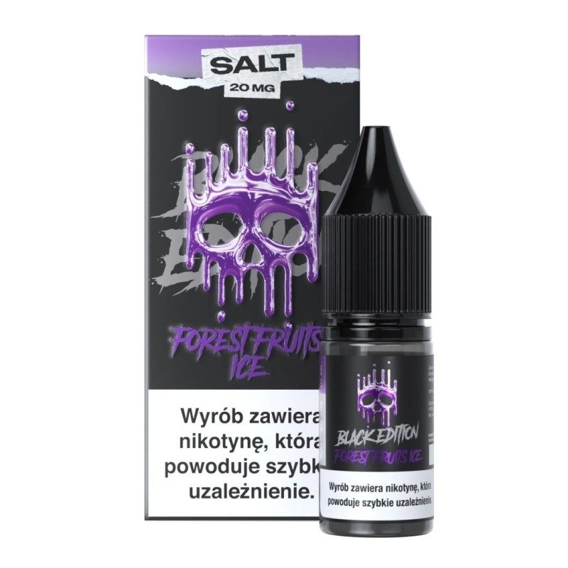 E-liquide Dark Line Black Salt 10ml - Forest Fruits Ice 20mg | EliqVapoteur