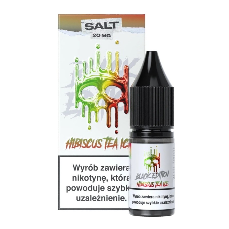 E-liquide Dark Line Black Salt 10ml - Thé à l'Hibiscus Glacé 20mg | EliqVapoteur