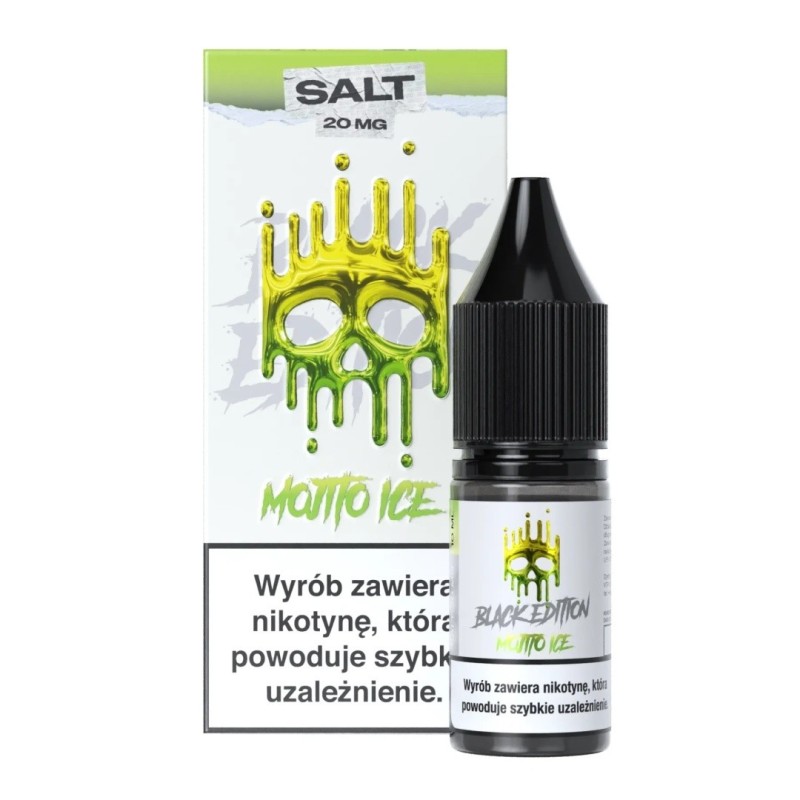 E-liquide Dark Line Black Salt 10ml - Mojito Ice 20mg | EliqVapoteur