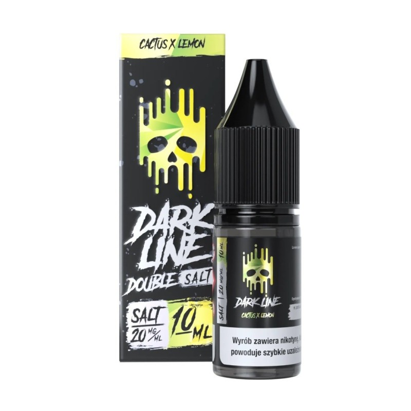 Dark Line Double Salt 10ml - Cactus Lemon 20mg | EliqVapoteur