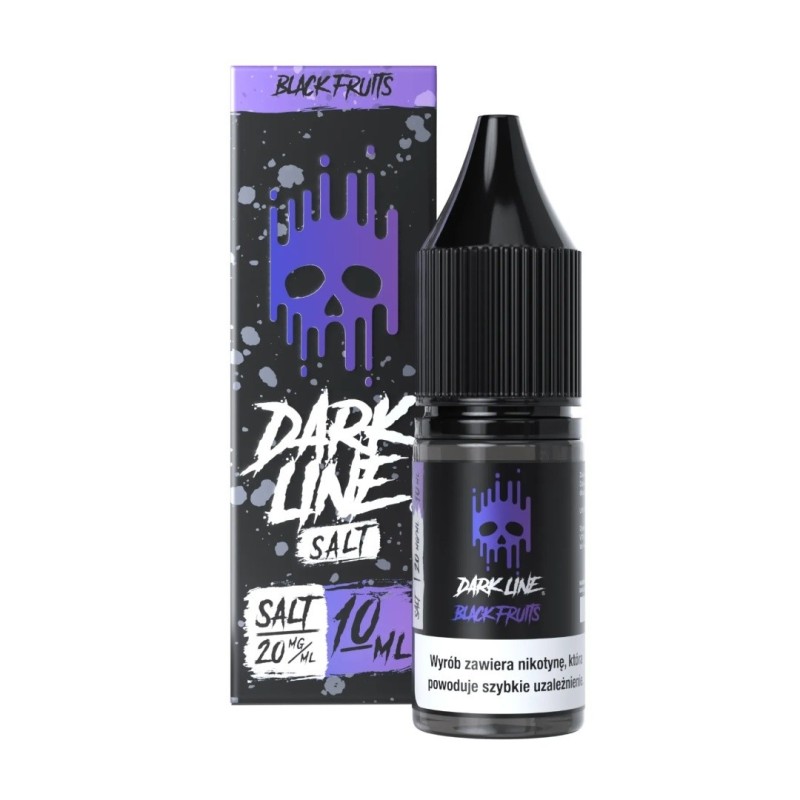 Liquid DARK LINE SALT 10ml - Black Fruits 20mg | Eliq Vapoteur