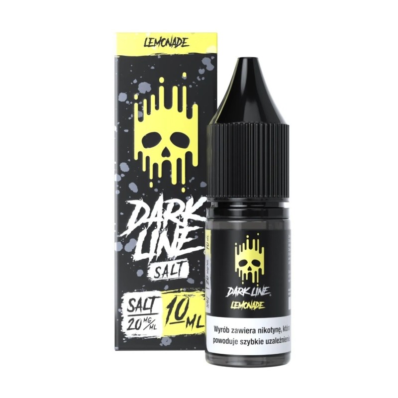 Dark Line Salt E-liquid 10ml - Lemonade 20mg | EliqVapoteur