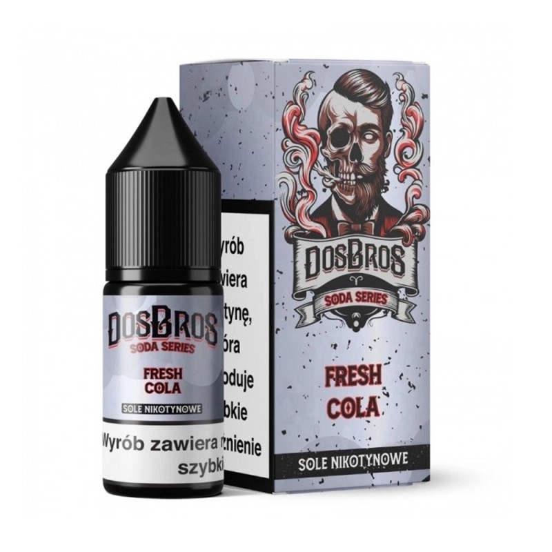 Liquid DosBros Salt 10ml - Fresh Cola 20mg | Eliq Vapoteur