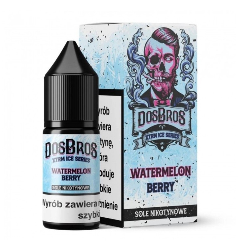 E-liquide DosBros Salt 10ml - Pastèque Fruits Rouges 20mg | EliqVapoteur