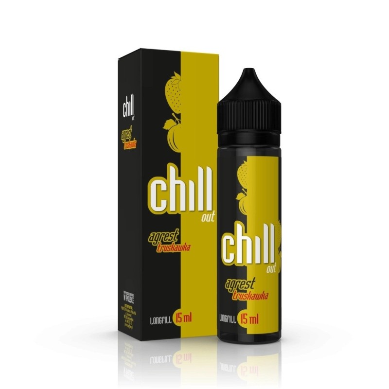 Longfill Chill Out 15/60ml - Groseille Fraise | EliqVapoteur