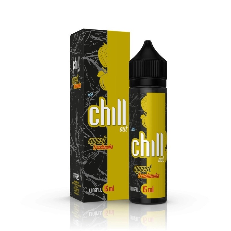 Chill Out 15/60ml - Gooseberry Strawberry Ice | EliqVapoteur