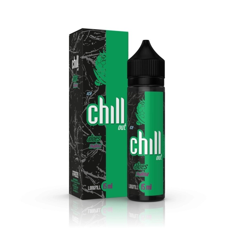 Longfill Chill Out 15/60ml - Aloès Framboise Glacé | EliqVapoteur