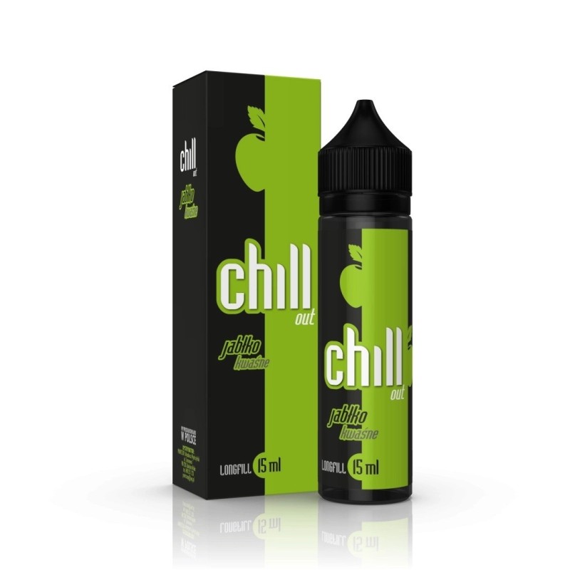 Longfill Chill Out 15/60ml - Pomme Acide | EliqVapoteur