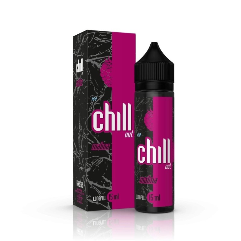 Longfill Chill Out 15/60ml - Malina Ice | Eliq Vapoteur