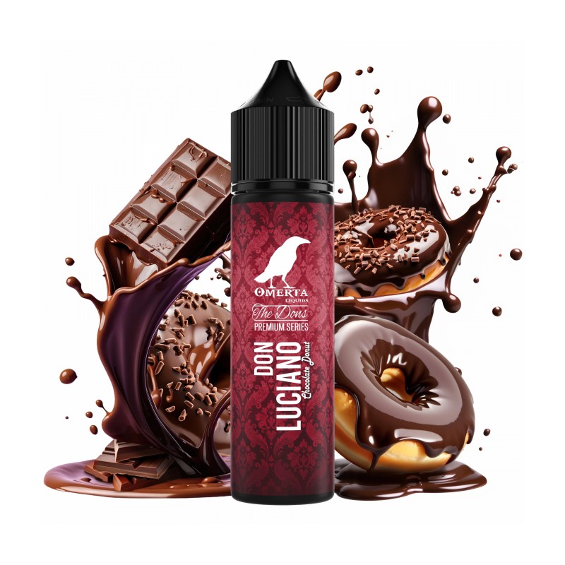 Longfill Omerta 10/60ml - The Dons Don Luciano (Donut au Chocolat) | EliqVapoteur