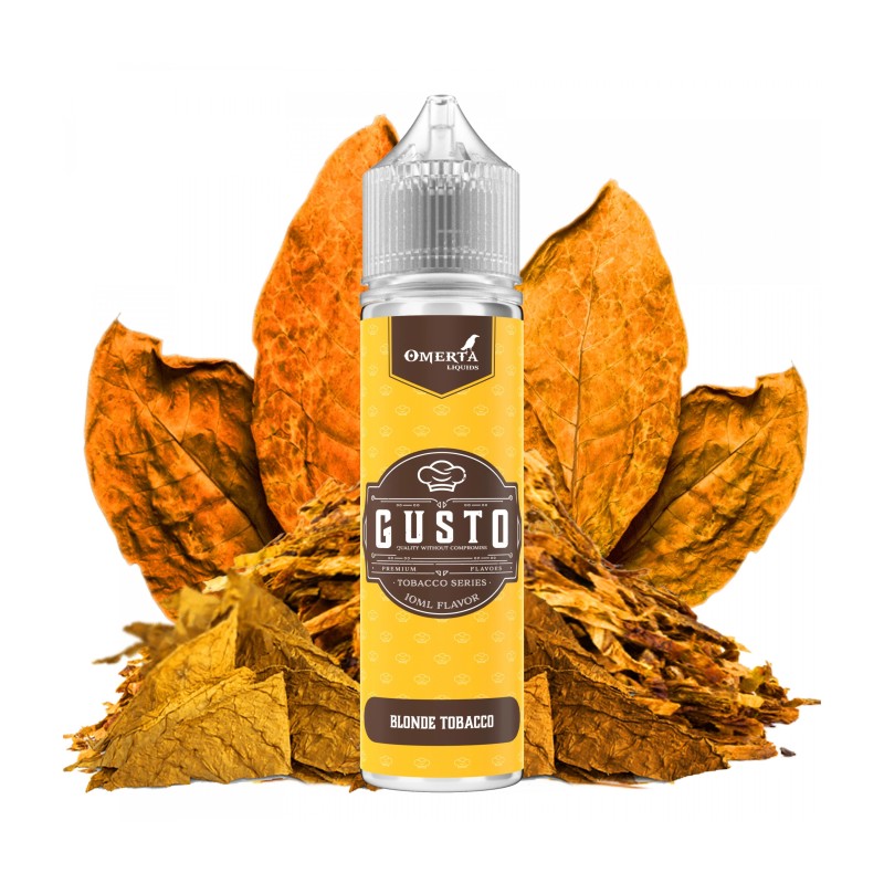 Longfill Omerta 10/60ml - Gusto Blonde Tobacco | EliqVapoteur