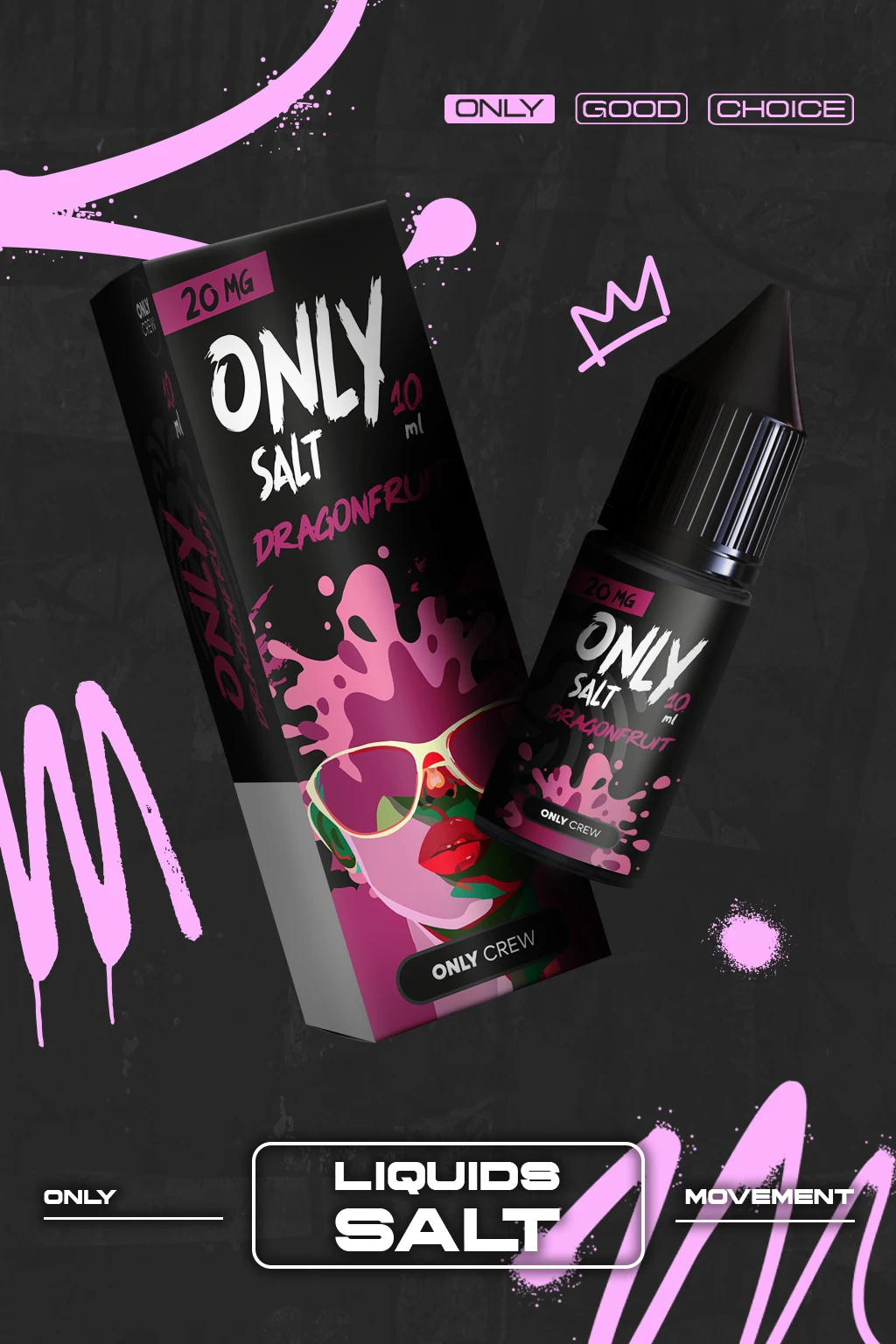 Liquid Only Nicotine Salt